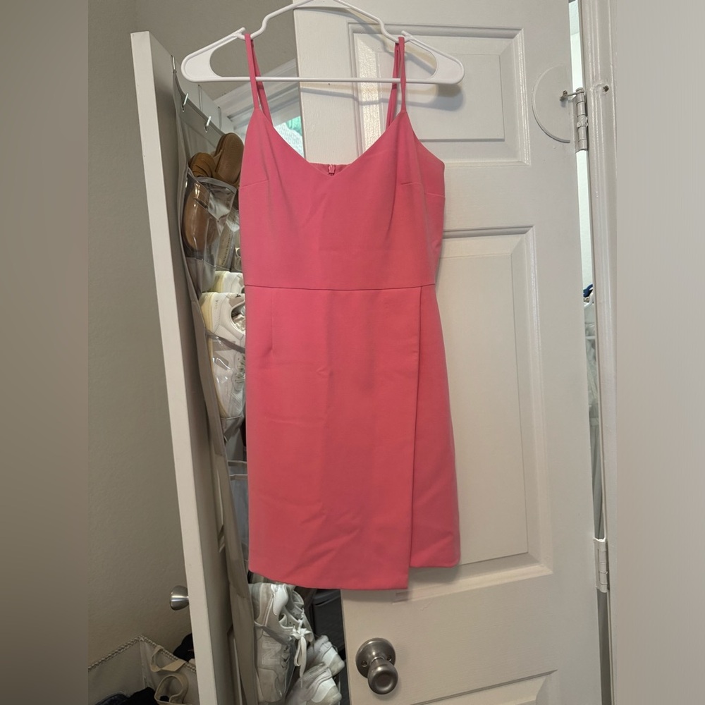 French connection pink mini dress - size 4